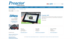 Desktop Screenshot of preactor.fr